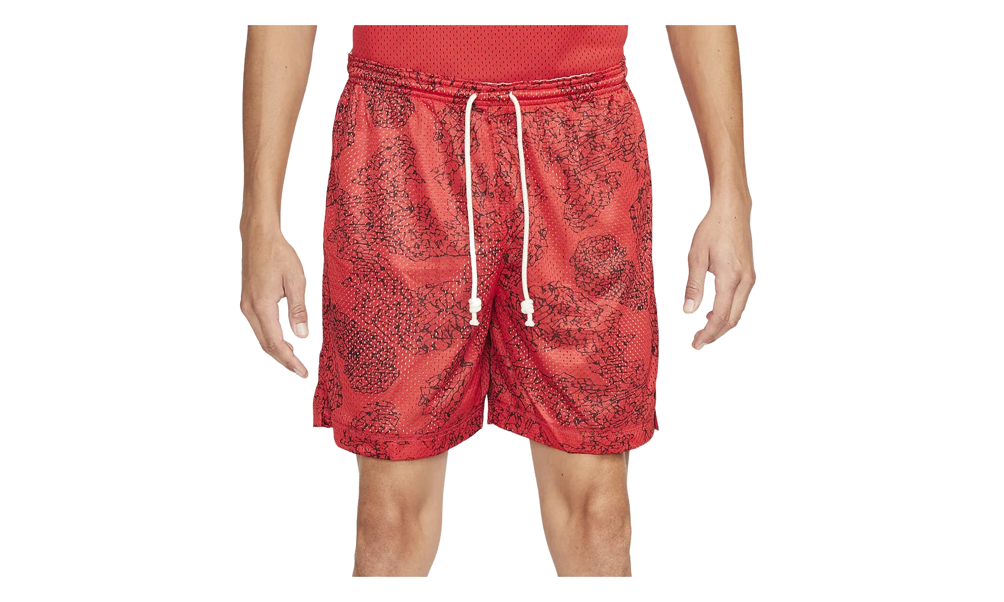 Dri-FIT Standard Issue 6" Reversible Basketball Shorts "University Red / Grey Heather / Black" FB6915 657