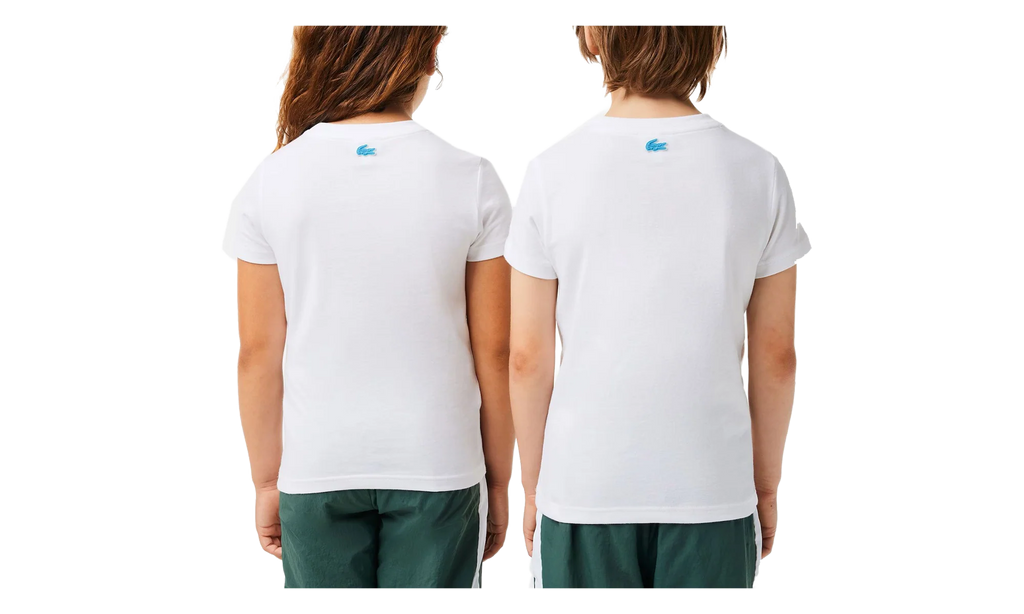 Cotton Jersey Planet Print T-shirt GS "White" TJ1154 001