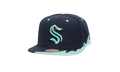 NHL Rising Tide Snapback Cap "Seattle Kraken - Navy" HS8502 SKRNAVY