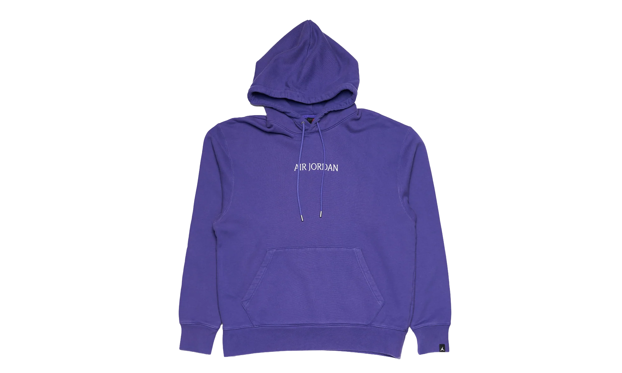 Jordan Wordmark Fleece Pullover Hoodie "Purple" DV6463 514