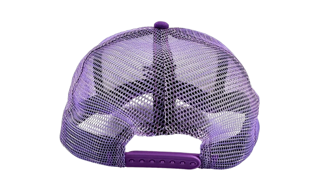 3D Logo Trucker Hat "Purple / White" SMA32 1 PRPW