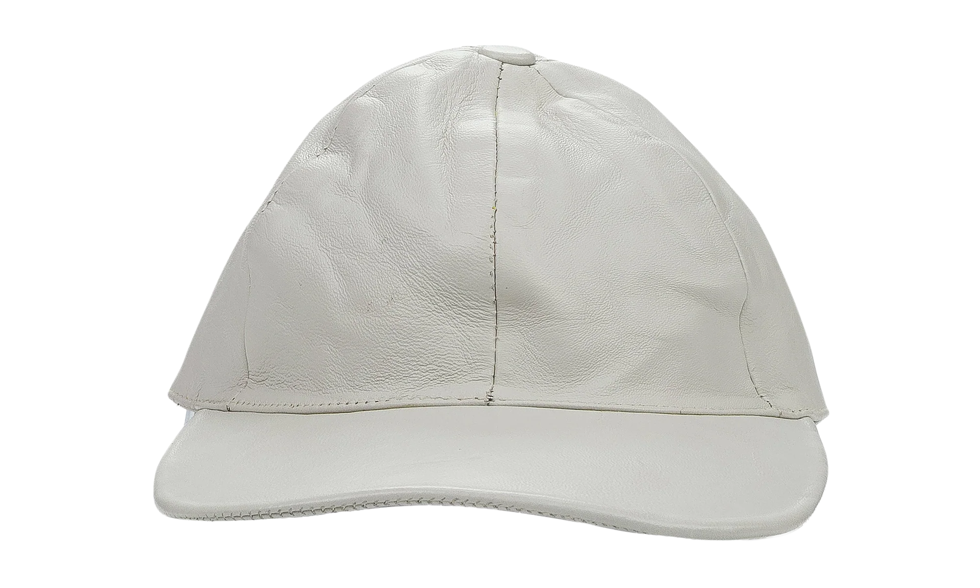Leather Cap "White" 95 OCY 3138