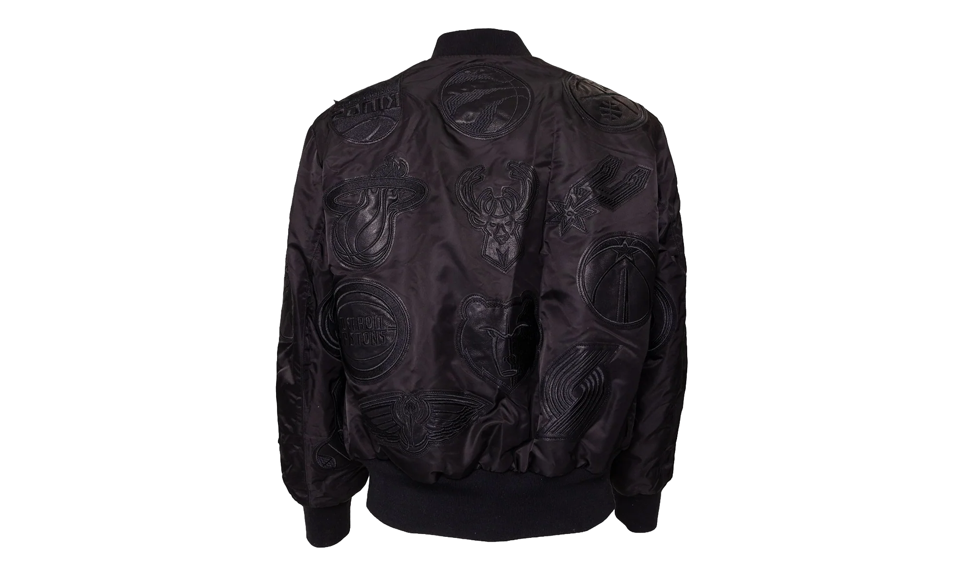 Reversible Bomber Jacket "Charlotte Hornets" NBA 501REVBBLK BLK