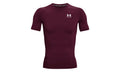 HeatGear Compression Short Sleeve "Maroon / White" 1361518 609