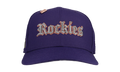 59FIFTY Colorado Rockies Old English 1995 Coors Field Fitted Hat "Purple" NE102