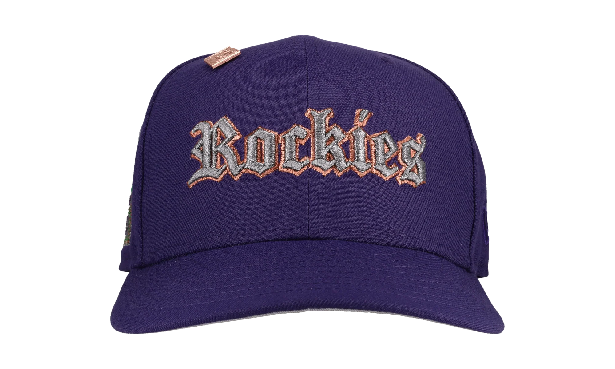 59FIFTY Colorado Rockies Old English 1995 Coors Field Fitted Hat "Purple" NE102