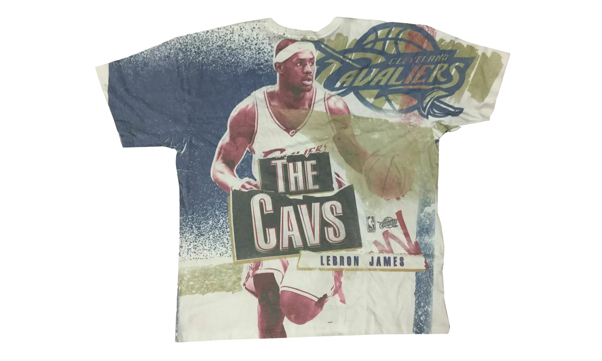NBA Breaking Boards Sublimated Tee "Lebron James Cleveland Cavaliers" 4351013EYHLBJ