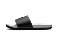 Adilette Comfort Slides "Core Black Silver Metallic" JQ2254