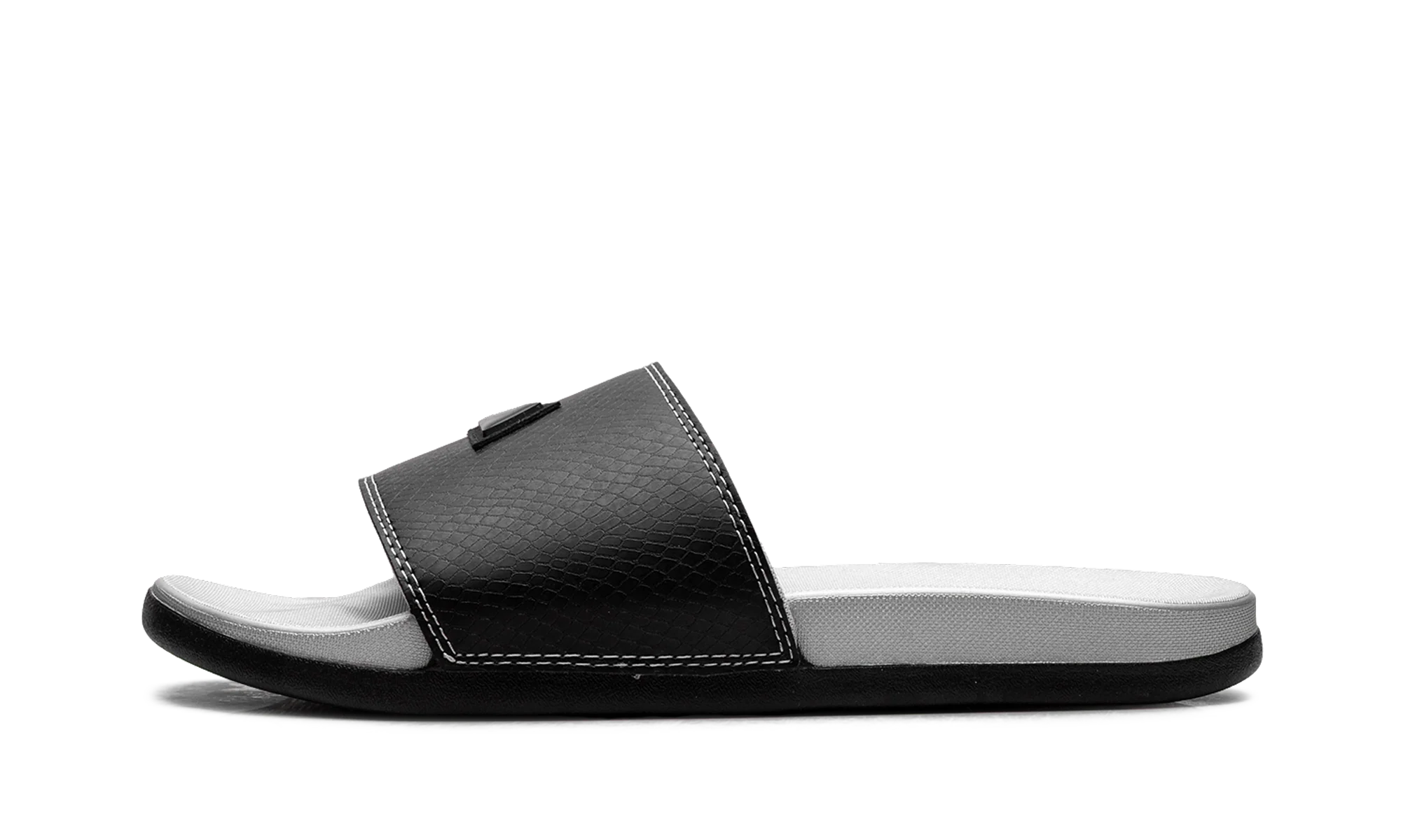 Adilette Comfort Slides "Core Black Silver Metallic" JQ2254