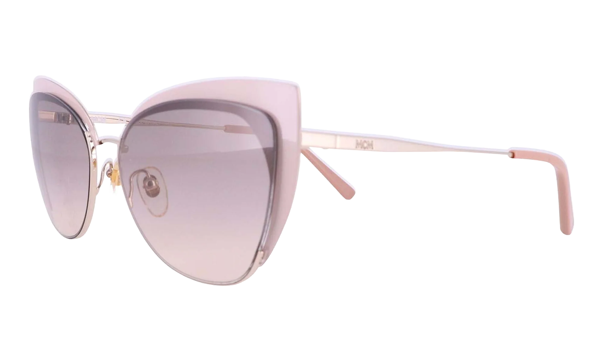 Cat Eye Sunglasses "Shiny Gold" MCM144S-717