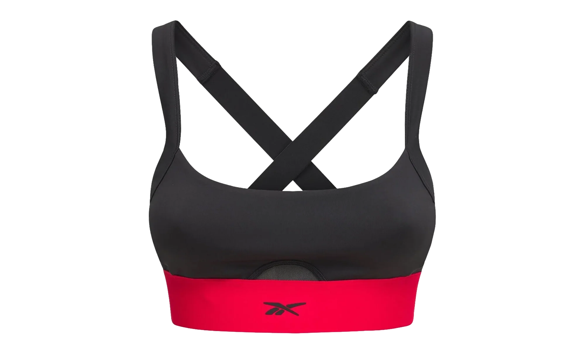 Cardi B Sports Bra WMSN "Black / Red (Plus Size)" H48423