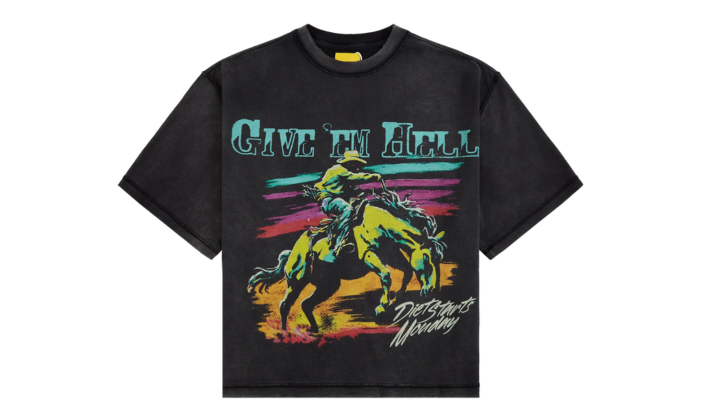Give Em Hell Tee "Vintage Black" DSM S26 066