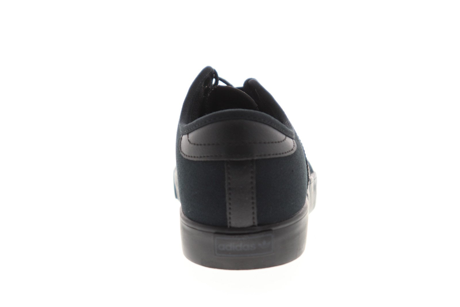 Seeley AQ8531 Mens Black Canvas Casual Low Top Lifestyle Sneakers Shoes
