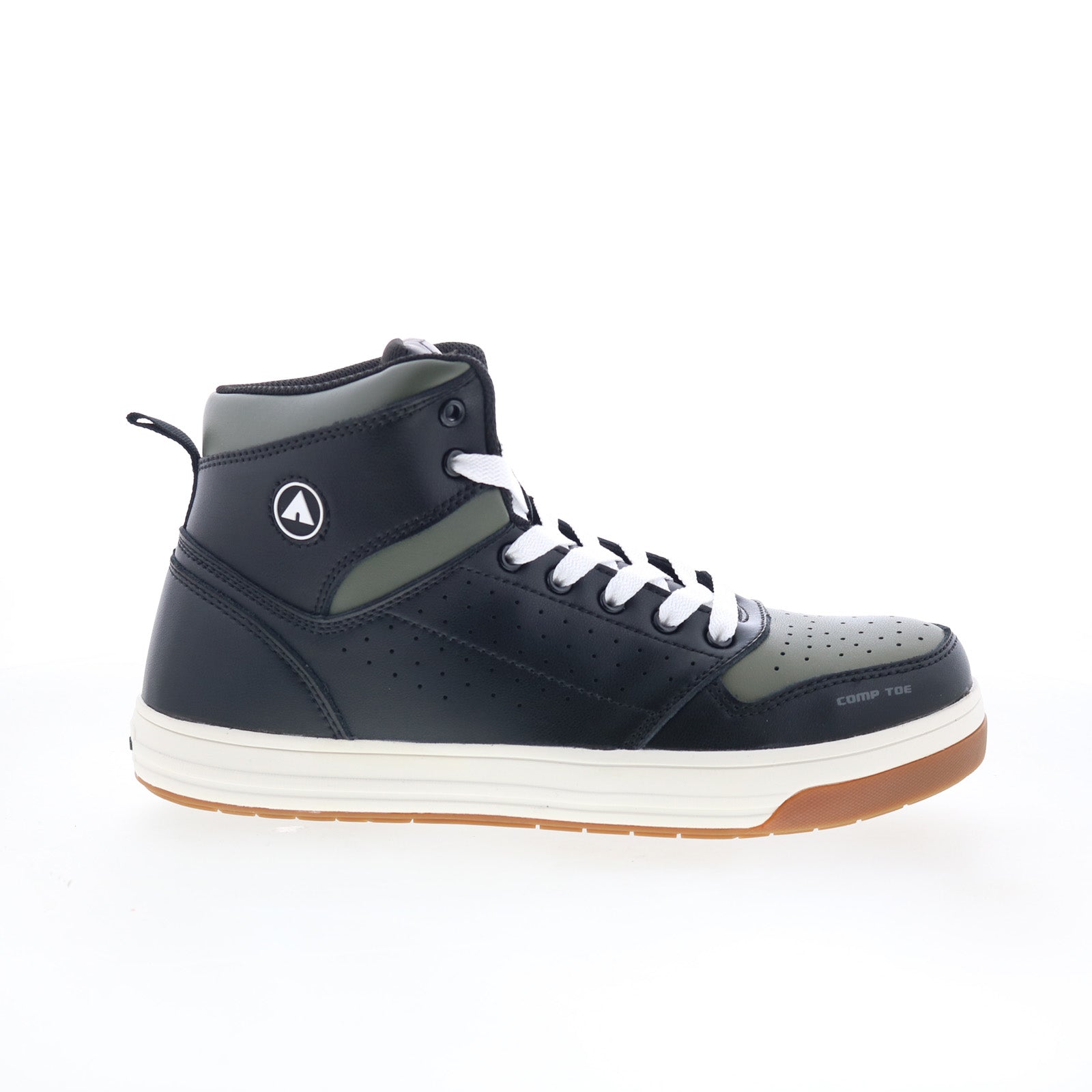 Airwalk Arena Mid Composite Toe EH AW6453 Mens Black Work & Safety Shoes