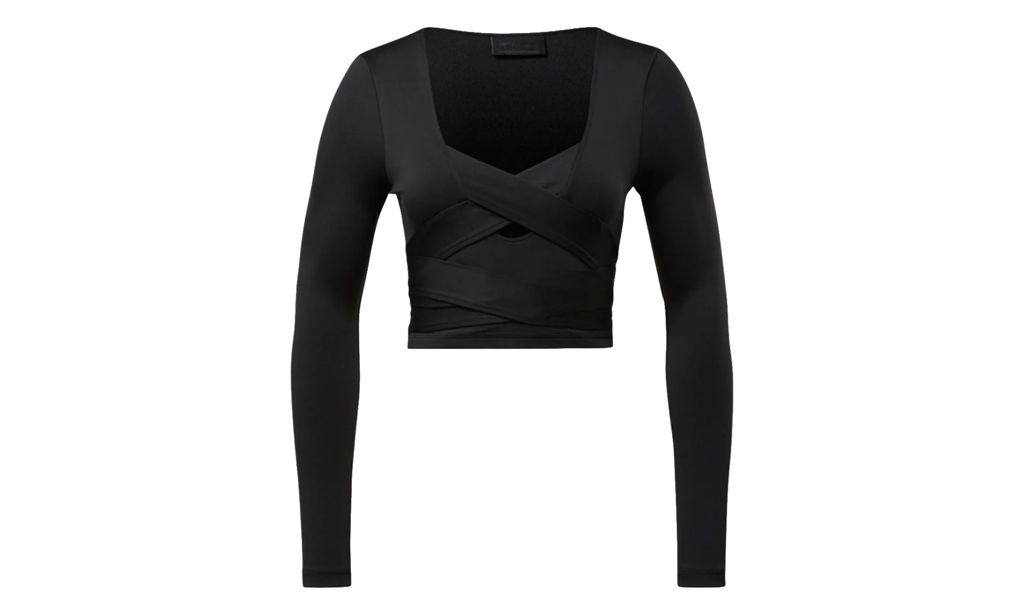 Cardi B Longsleeve Top WMNS "Black" H48419