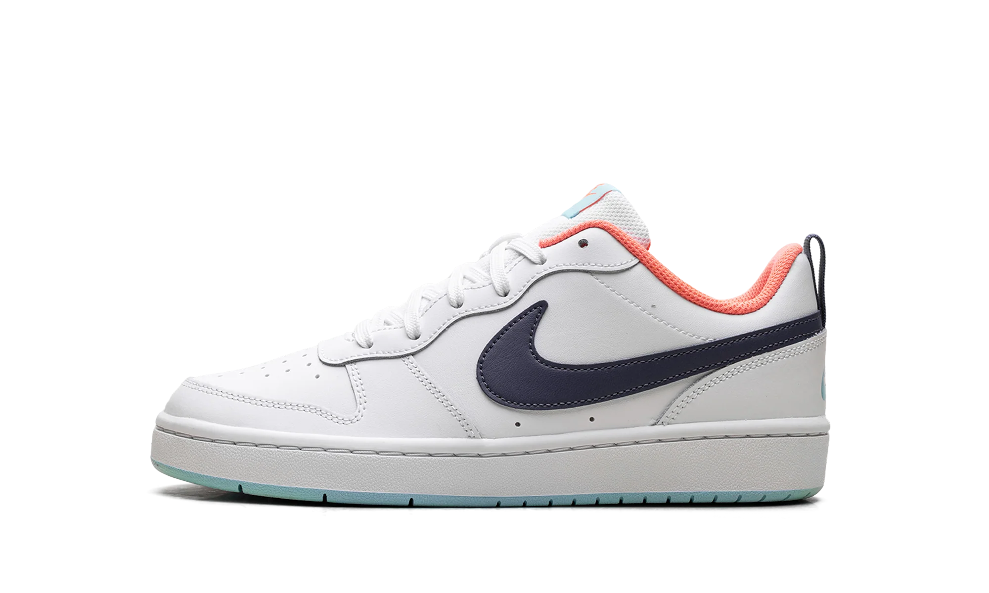 Court Borough Low 2 GS "White Navy" BQ5448 112