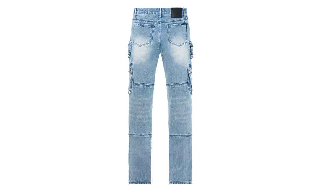 Slate Cargo Skinny Jeans "Vintage Indigo" MF23D678 B1839VNTI