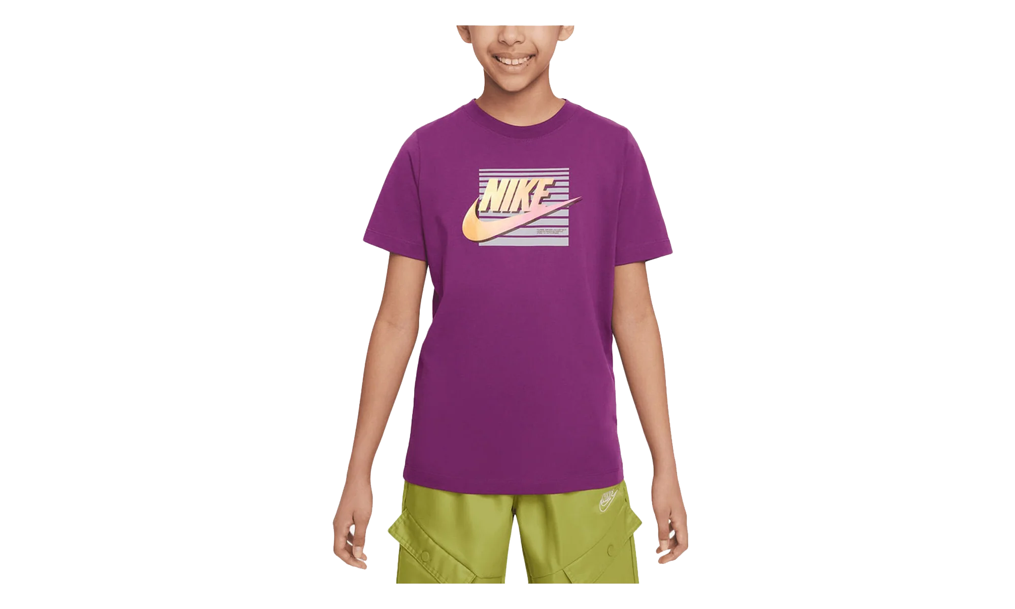 NSW Futura Retro Tee GS "Viotech" FN9552 503