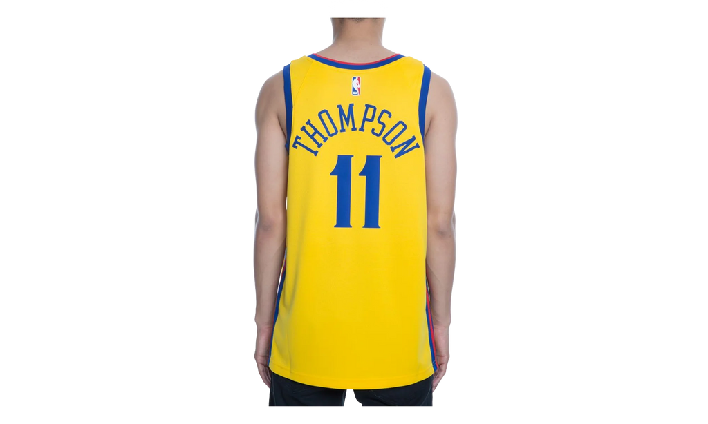 NBA Golden State Warriors Basketball City Edition Swingman Jersey GS "Klay Thompson - Yellow" 9Z2B7BY1P THOMPSON