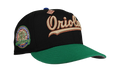 59FIFTY Baltimore Orioles 30th Anniversary Fitted Hat "Black / Green Metallic Script" NE430
