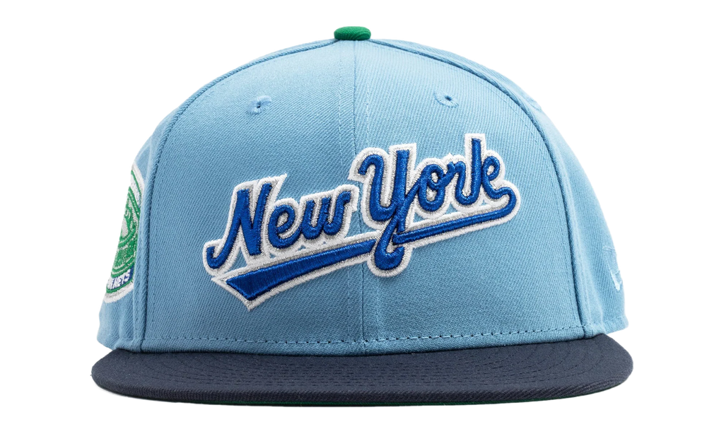 59FIFTY New York Mets 1969 World Series Fitted Hat "Poly Sky Blue / Navy" NE490