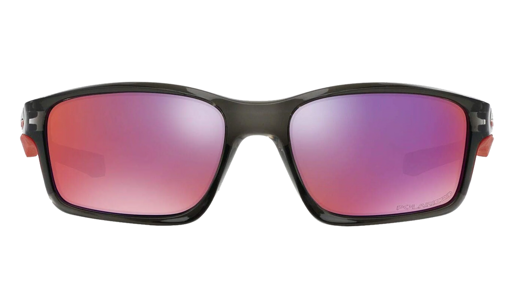 Chainlink Polarized Sunglasses "Grey Smoke / Red Iridium Polarized" OO9247 10