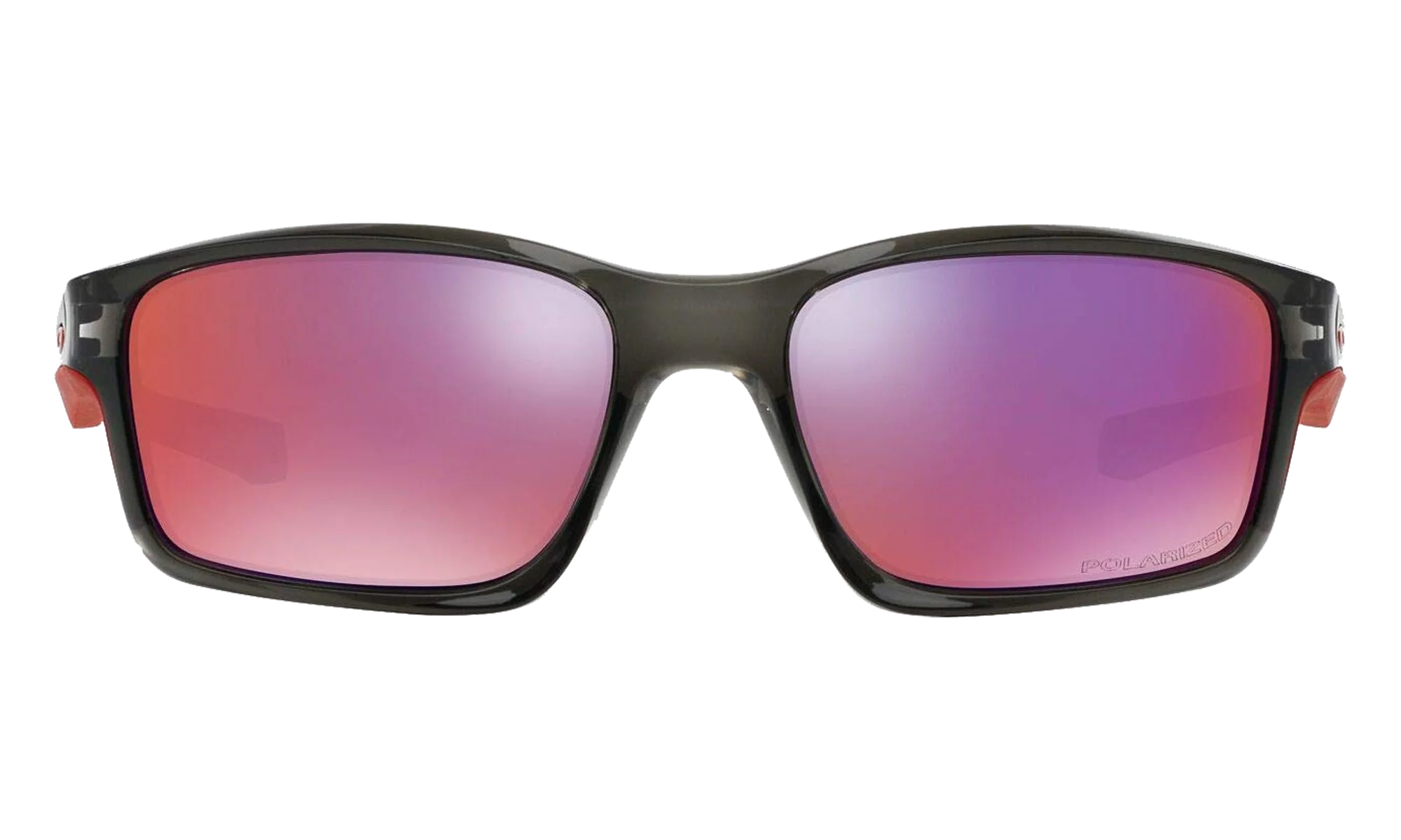 Chainlink Polarized Sunglasses "Grey Smoke / Red Iridium Polarized" OO9247 10