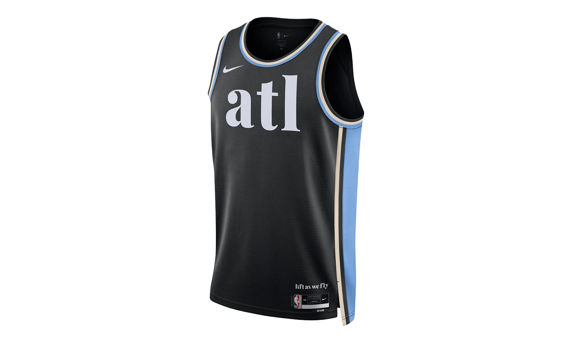 NBA Atlanta Hawks City Edition Swingman Jersey 23 "Black" DX8523 010