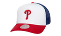 MLB Blocker Trucker Cap "Philadelphia Phillies - White" HT8359 PPHWHIT