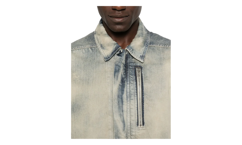 Concealed Zip Front Jacket "Mineral Pearl" DU02E7775 DMP 38