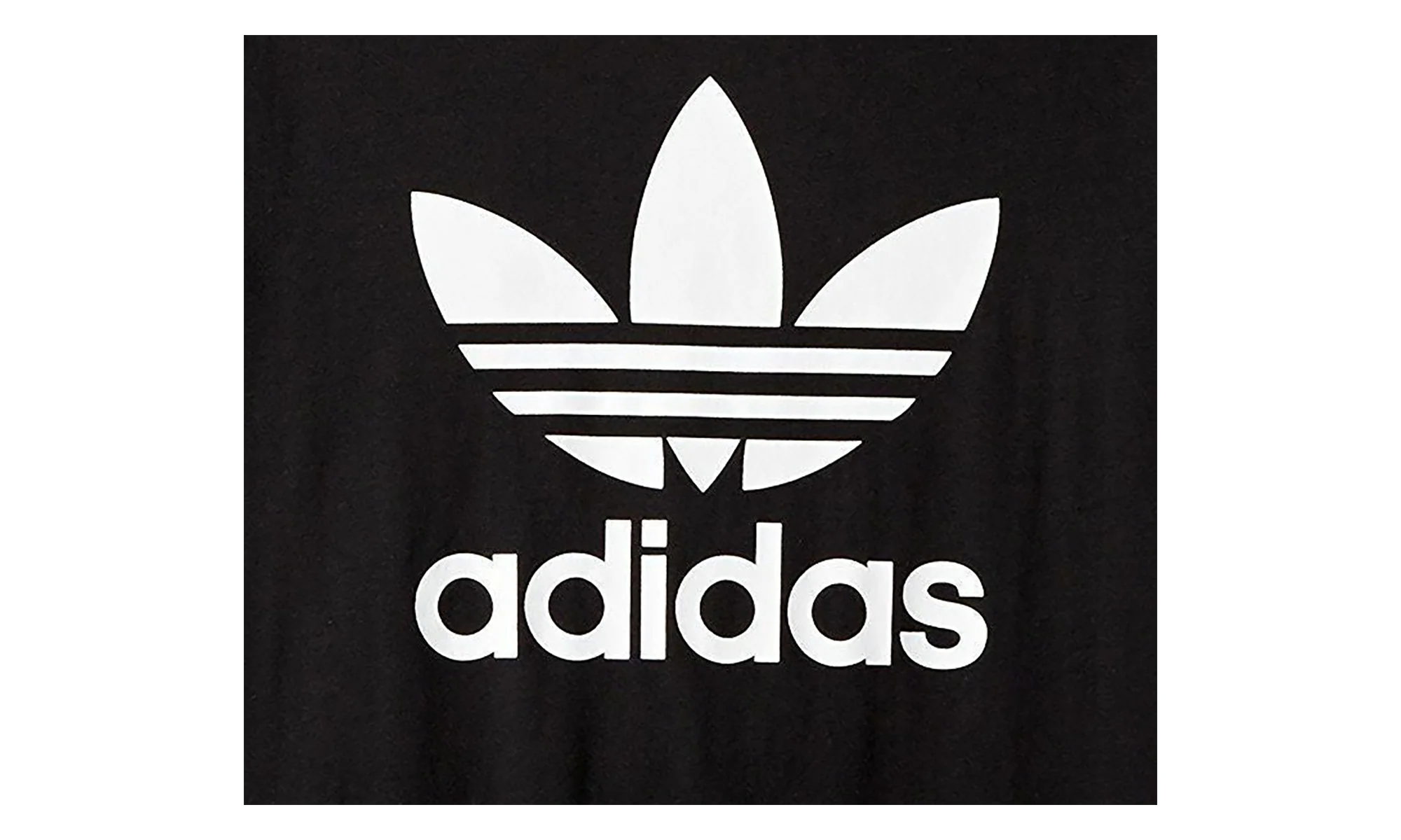 Originals Trefoil Tee GS "Black / White" BQ3910