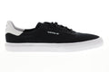 3MC Vulc B22706 Mens Black Canvas Casual Low Top Lifestyle Sneakers Shoes