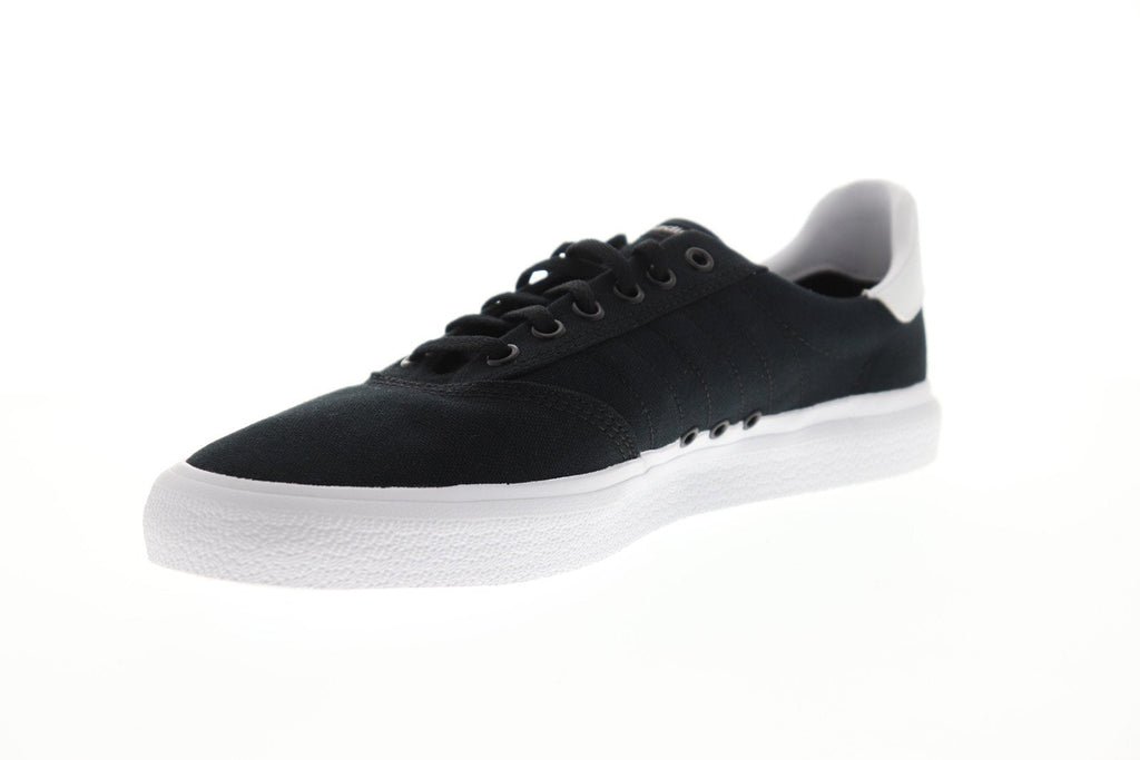 3MC Vulc B22706 Mens Black Canvas Casual Low Top Lifestyle Sneakers Shoes