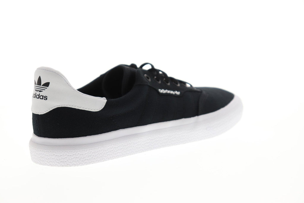 3MC Vulc B22706 Mens Black Canvas Casual Low Top Lifestyle Sneakers Shoes