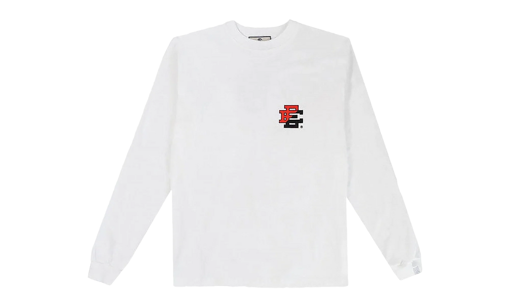 EE LONG SLEEVE T-SHIRT "FW23 - White/Red/Black" EE516