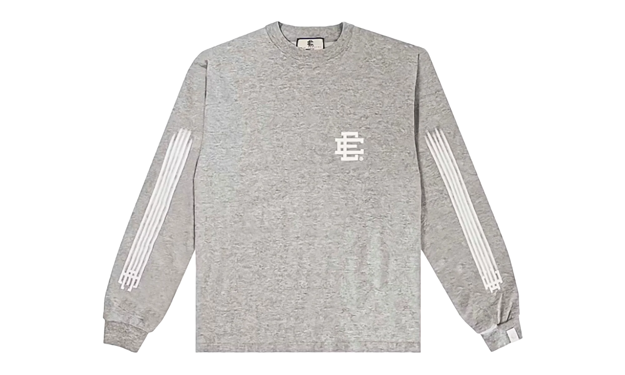 EE LONG SLEEVE T-SHIRT "SS25 - Heather Grey/White" EE647