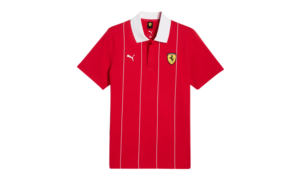 Scuderia Ferrari HP Race Premium Polo "Rosso Corsa" 630209 02