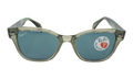SQUARE POLARIZED SUNGLASSES "TRANSPARENT GREEN" RB0880SF-6635-3R_53
