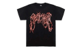 Lightning Arch Logo T-Shirt "Black / Red" 04D102FA