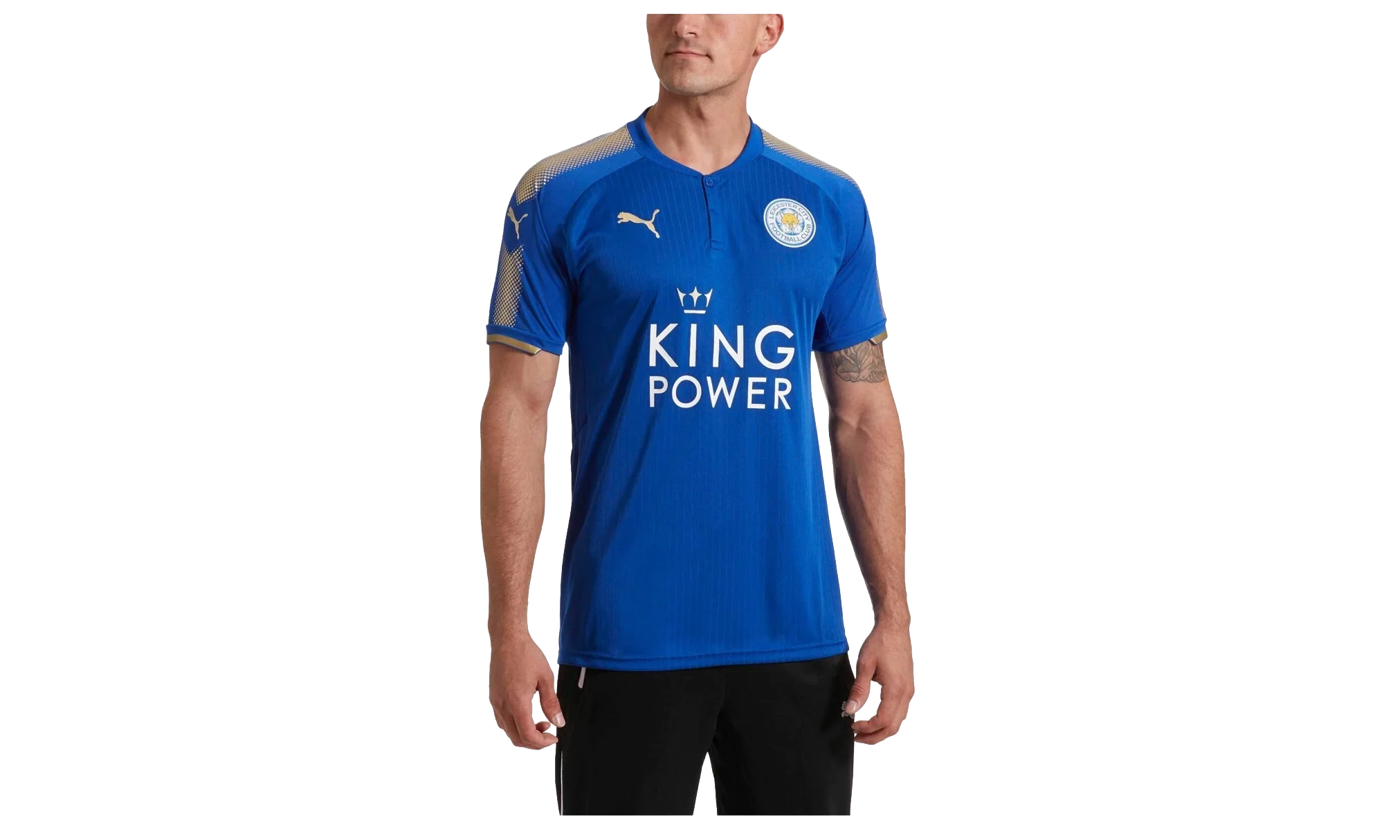 Leicester Home Replica Shirt "Surf The Web" 898261 01