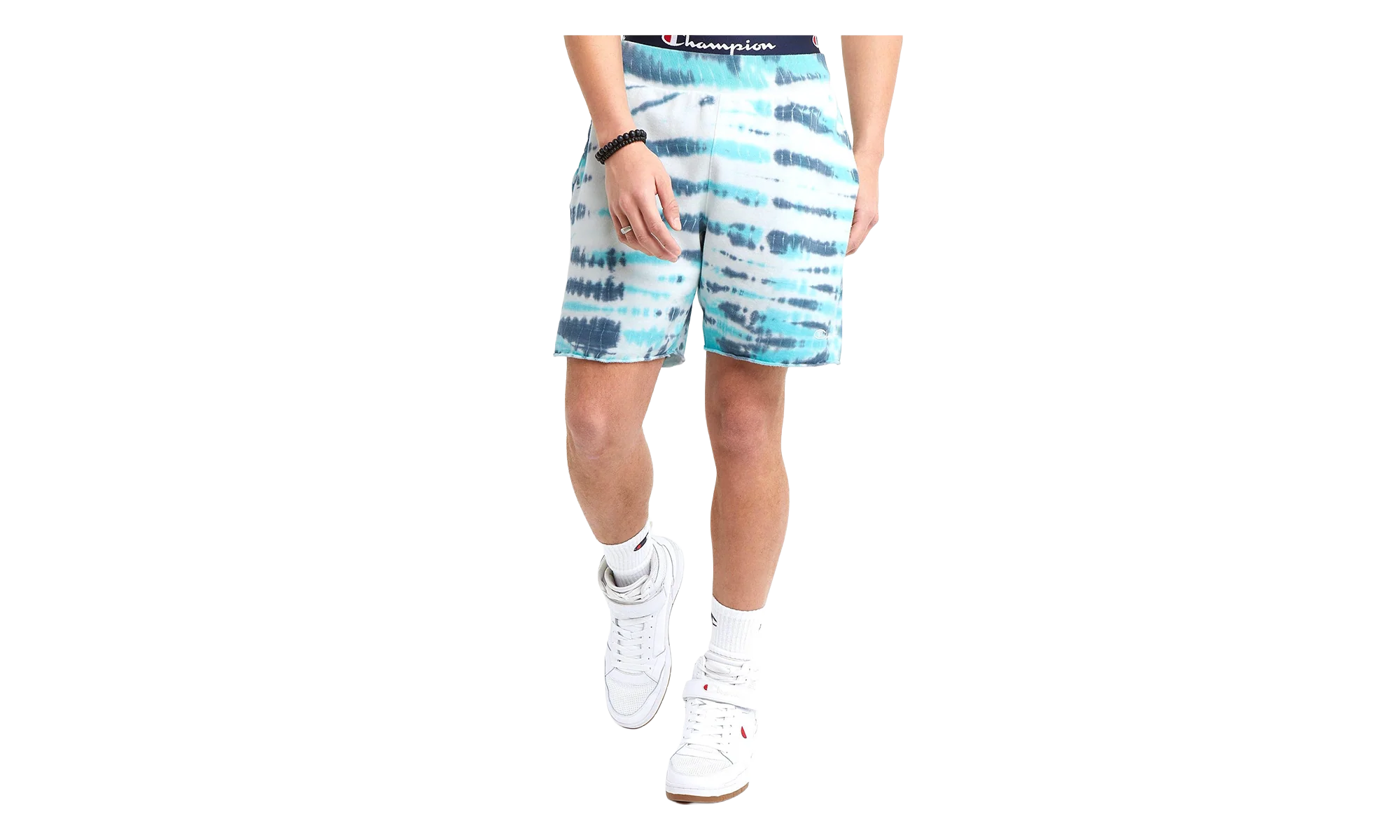 Lightweight Fleece Shorts "Wave Dye Trekking Grey" 83140 586529AJIJ