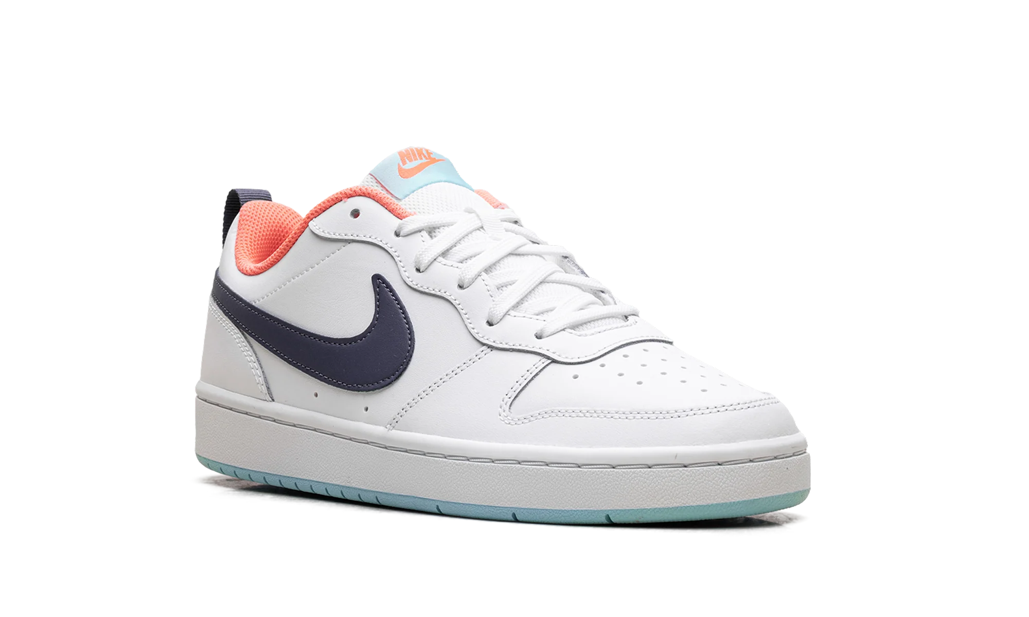 Court Borough Low 2 GS "White Navy" BQ5448 112