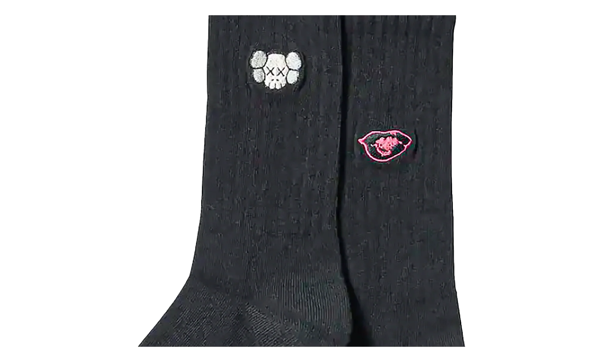 Uniqlo Warhol Black UT Socks "Black" KAWS202478