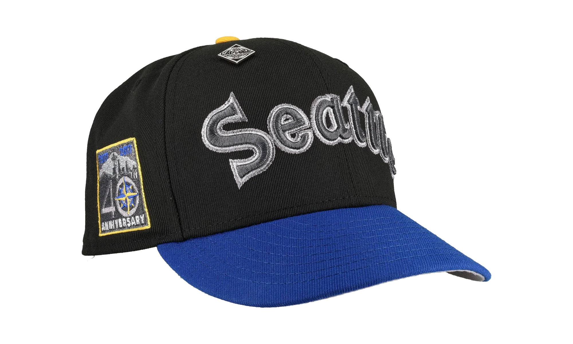 59FIFTY Seattle Mariners 40th Anniversary Fitted Hat "Galactic Burst Collection" NE379