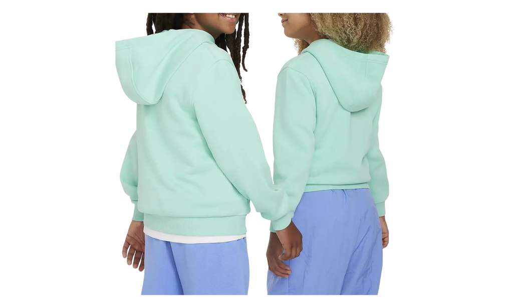 Sportswear Club Fleece Hoodie GS "Emerald Rise / White" FD2988 349