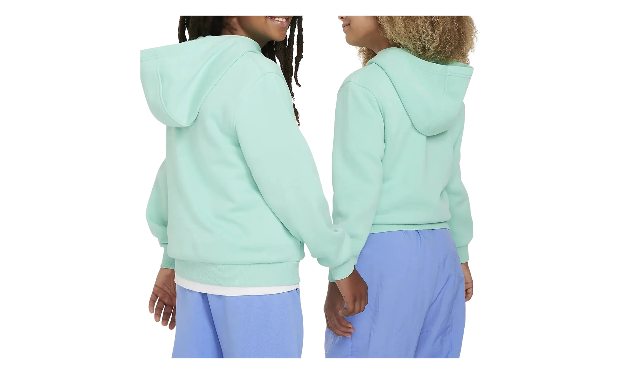 Sportswear Club Fleece Hoodie GS "Emerald Rise / White" FD2988 349