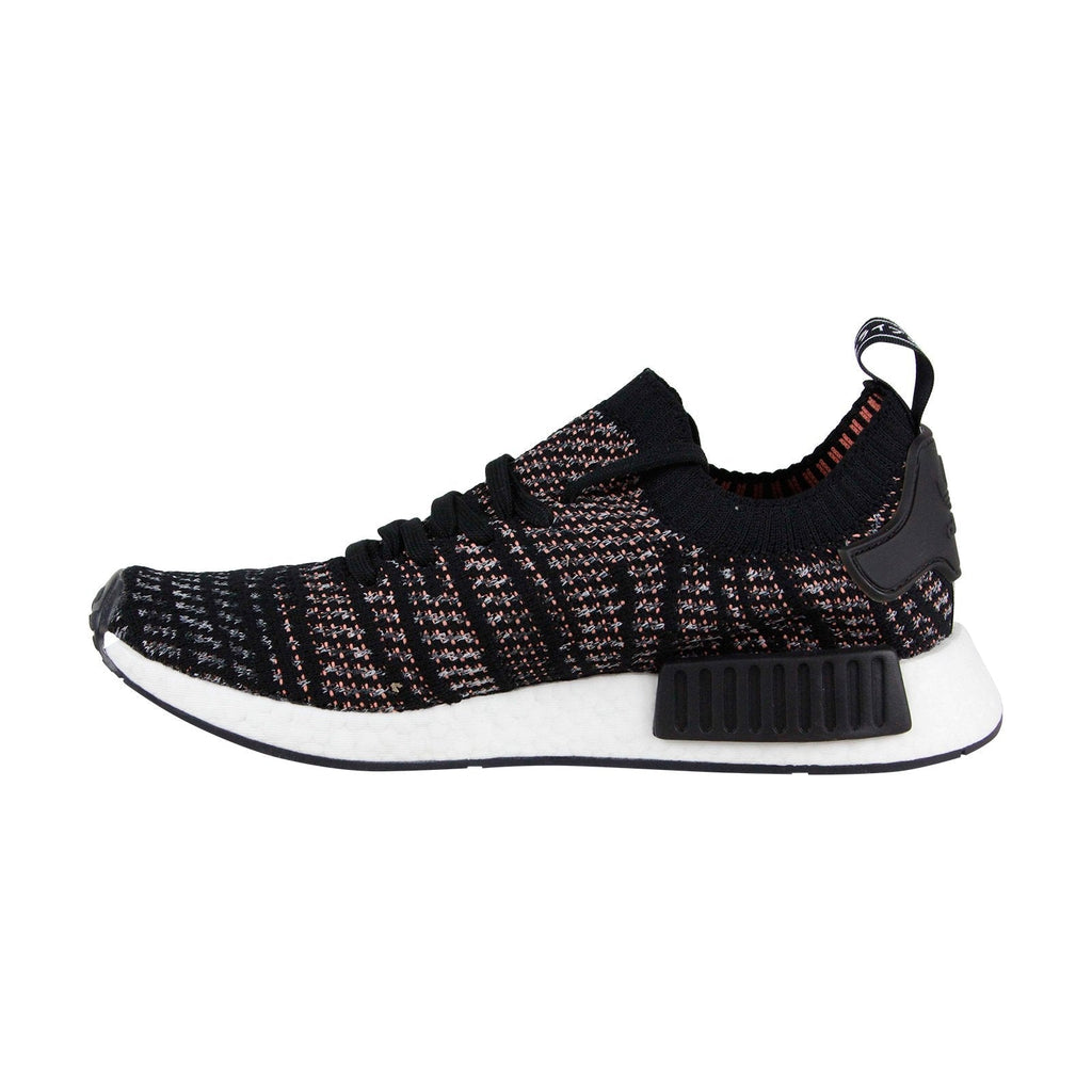 Nmd R1 Stlt Pk B37636 Mens Black Canvas Lace Up Lifestyle Sneakers Shoes