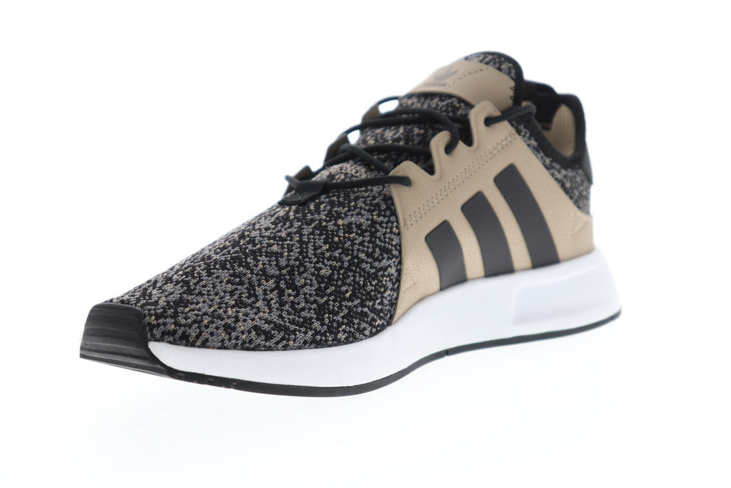 X_PLR B37930 Mens Black Canvas Casual Low Top Lifestyle Sneakers Shoes