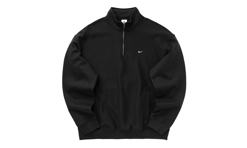 Solo Swoosh Full Zip Hoodie "Black / White" HV1094 010