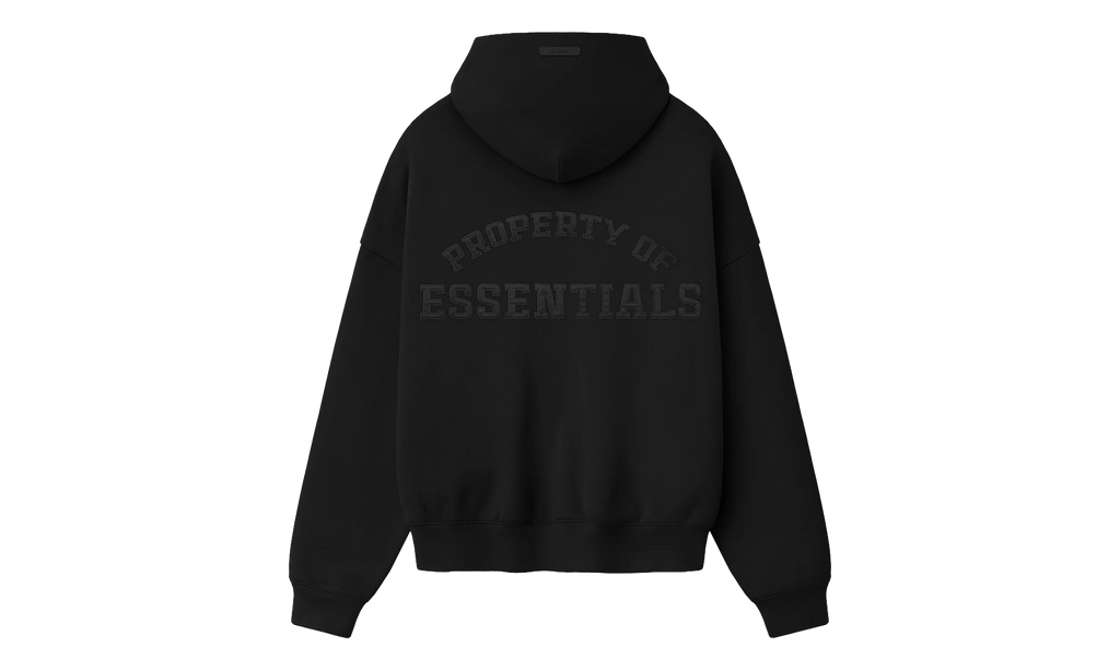 Property Lounge Half Zip Hoodie "Black" 192SP266911F